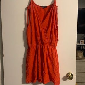 Orange romper size medium